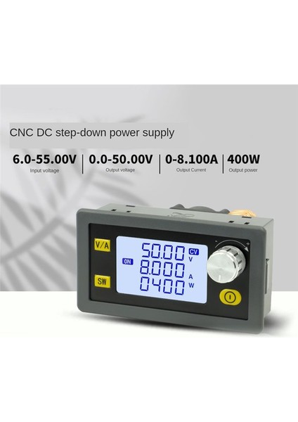 Dc 50V 8A 400W Cnc Ayarlanabilir Sabit Voltaj Regülatörü (Yurt Dışından) modelleri