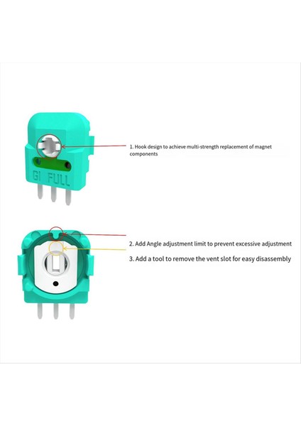 Ps5 Oyunu Için 40 Adet Hall Joystick Potansiyometre Sensör Modülü (Yurt Dışından) fiyatları