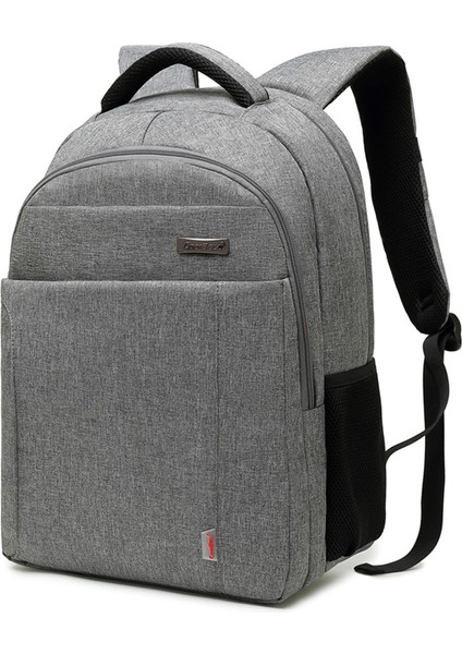 Coolbell CB-2037S Harici USB Portlu Su Geçirmez 15,6 Inç Dizüstü Bilgisayar Sırt Çantası - Gri (Yurt Dışından)