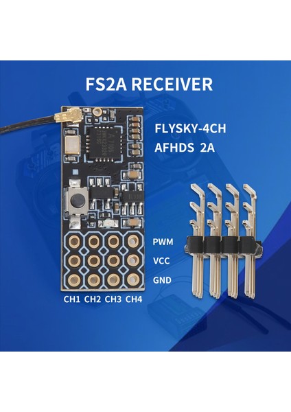 Flysky I6 I6X I6S Vericisi Için FS2A 4ch Afhds 2A Mini Alıcı (Yurt Dışından) indirimleri
