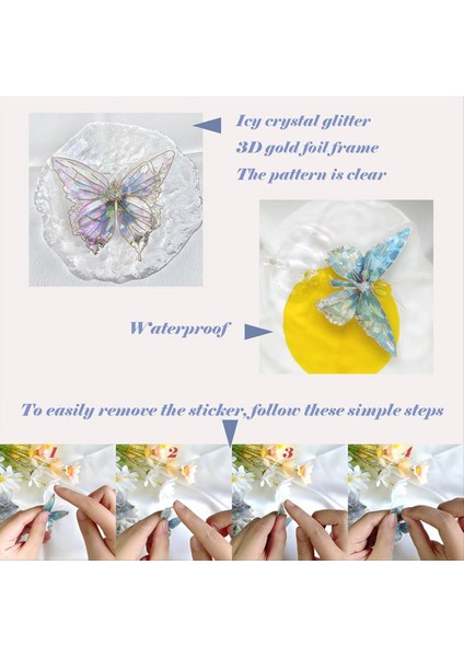 Holografik Kelebek Çıkartmaları Toplu Satış (Yurt Dışından) fiyatları