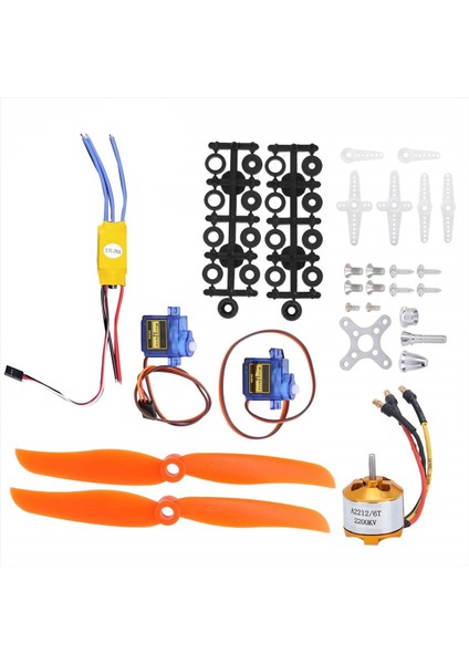 SG90 Servo 2212 KV2200 Fırçasız Motor 30A Esc Elektrik Motoru Kiti (Yurt Dışından)