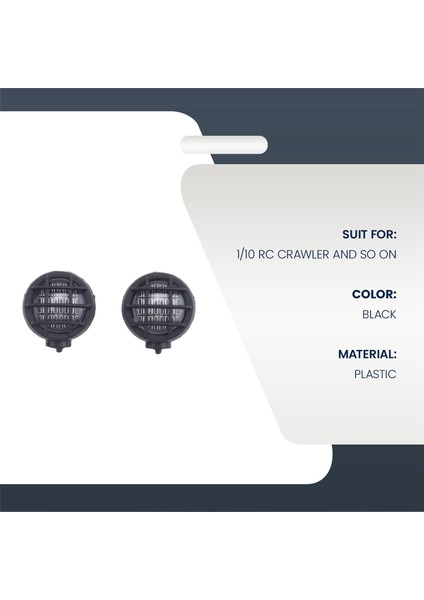 1:10 Rc Crawler Axial SCX10 D90 Tamiya CC01 Için Abajur/ışık Kapağı (Yurt Dışından) fırsatları