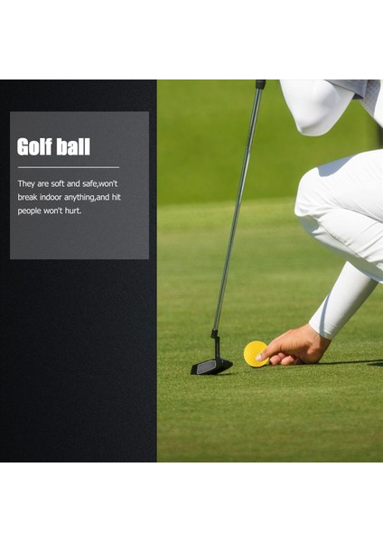 10 Adet Sarı Yumuşak Elastik Kapalı Alan Antrenman Pu Golf Topu (Yurt Dışından) fırsatları