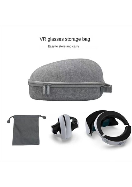 Psvr2 Için Pgtech Kullanışlı Elde Taşınabilir Fermuarlı Saklama Çantası Koruma Kılıfı (Yurt Dışından)