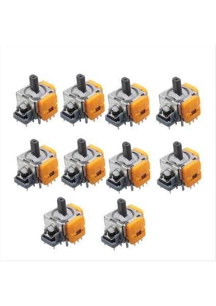 Ps5 Için 10 Adet Hall Elektromanyetik Joystick (Yurt Dışından)