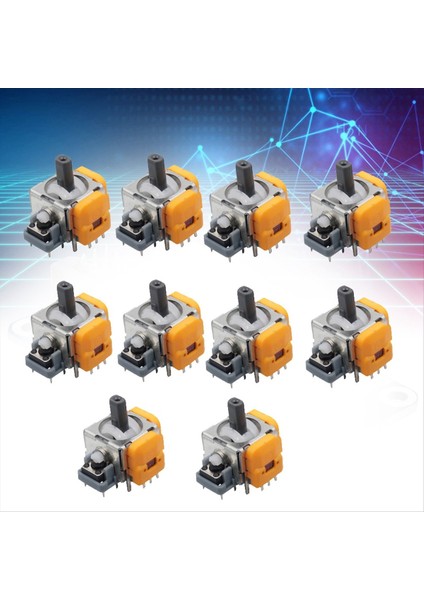 Ps5 Için 10 Adet Hall Elektromanyetik Joystick (Yurt Dışından) modelleri