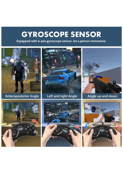 Sega Genesis Için 16 Bit Saplı 2 Adet Oyun Kumandası (Yurt Dışından) indirimleri