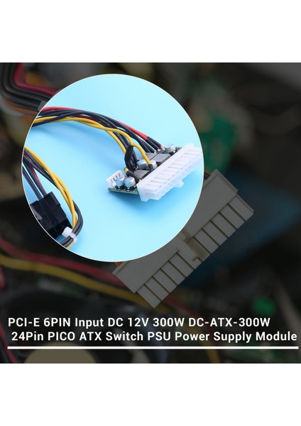 Pcı-E 6pın Giriş Dc 12V 300W Pıco Atx Anahtarı Psu Güç Kaynağı Modülü (Yurt Dışından) indirimleri