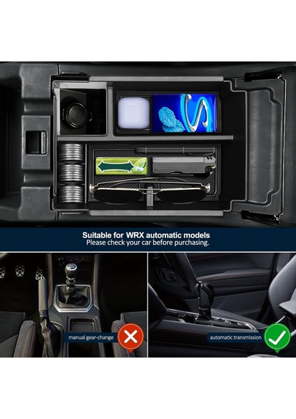 Subaru Wrx 2022-2024 Için Orta Konsol Düzenleyici Tepsi (Yurt Dışından) fırsatları