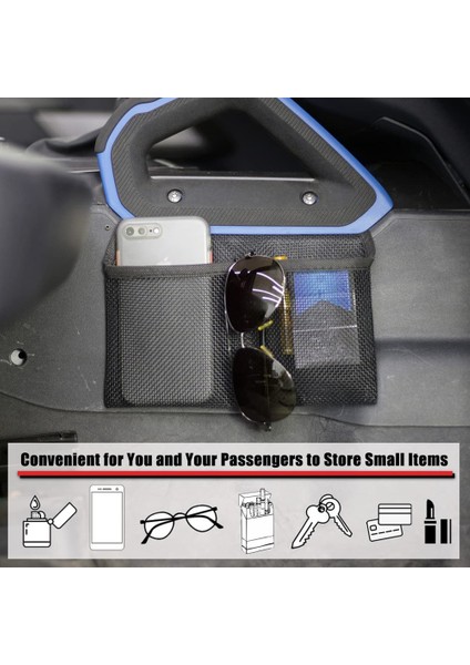 Ford Için Yolcu Saklama Çantası Orta Konsol Ağ Saklama Cebi (Yurt Dışından) modelleri