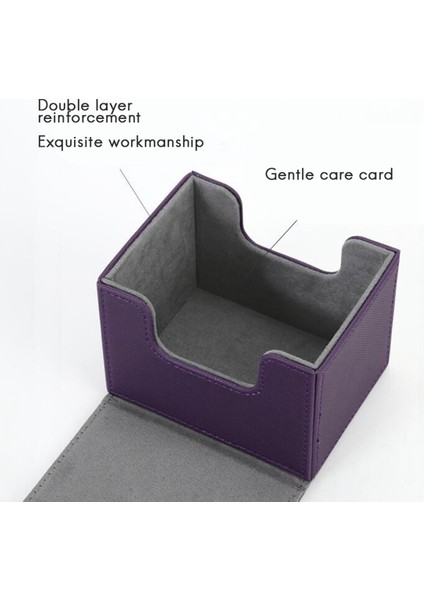 Mtg Yugioh Kart Tutucu 100+ Için Yan Yüklemeli Kart Kutusu, Kum Rengi (Yurt Dışından) modelleri