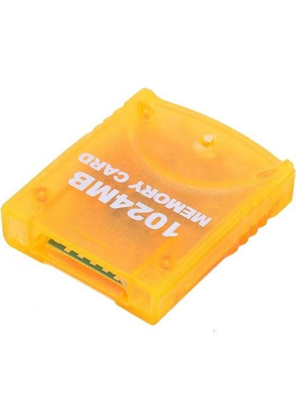 Nintendo Wii Gamecube Gc Oyun Belleği Için 1024 MB Hafıza Kartı, Turuncu (Yurt Dışından) fiyatları