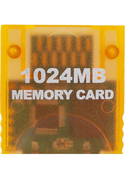 Nintendo Wii Gamecube Gc Oyun Belleği Için 1024 MB Hafıza Kartı, Turuncu (Yurt Dışından) indirimleri