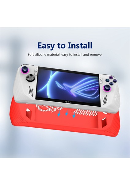 Rog Ally Taşınabilir Oyun Konsolu Koruyucu Kılıf, Kırmızı (Yurt Dışından) indirimleri