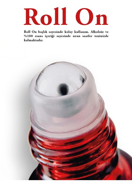 White Bouquet Roll On Kadın Parfüm | Alkolsüz & Doğal İçerikli Unisex Kalıcı Koku fırsatları