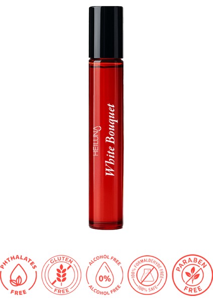 White Bouquet Roll On Kadın Parfüm | Alkolsüz & Doğal İçerikli Unisex Kalıcı Koku