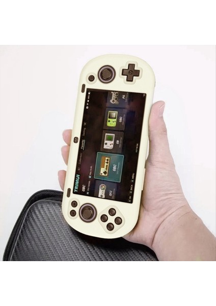Oyun Konsolu Silikon Kılıf Düşmeye Dayanıklı Darbeye Dayanıklı Kılıf Krem Beyazı (Yurt Dışından) fırsatları