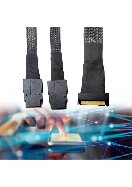 Mclo X8 Mcıo 8I(74P) - Çift SFF-8087 Kablo Pcıe5.0 Sunucu Adaptörü (Yurt Dışından) fiyatları