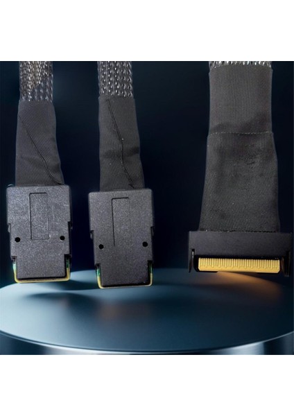 Mclo X8 Mcıo 8I(74P) - Çift SFF-8087 Kablo Pcıe5.0 Sunucu Adaptörü (Yurt Dışından) fırsatları