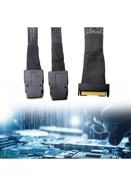 Mclo X8 Mcıo 8I(74P) - Çift SFF-8087 Kablo Pcıe5.0 Sunucu Adaptörü (Yurt Dışından) indirimleri