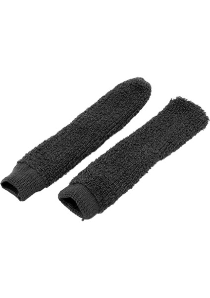 Kaymaz Havlu Sarma Badminton Raketi Üstü Tutma Kılıfı Siyah 2 Adet (Yurt Dışından)
