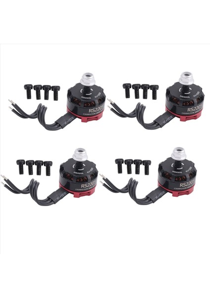 2-6 Saniye Yarış Drone'u Için Rc RS2205 2205 2300KV Cw Ccw Fırçasız Motor (Yurt Dışından) modelleri