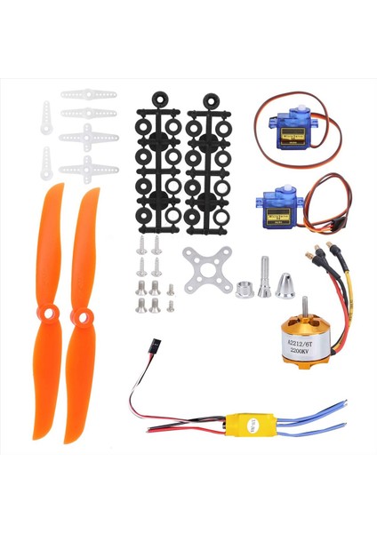 SG90 Servo 2212 KV2200 Fırçasız Motor 30A Esc Elektrik Motoru Kiti (Yurt Dışından) modelleri