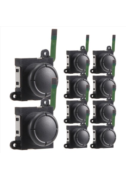 Nintendo Switch Için 10 Adet Yedek 3D Analog Salıncaklı Joystick (Yurt Dışından) fiyatları