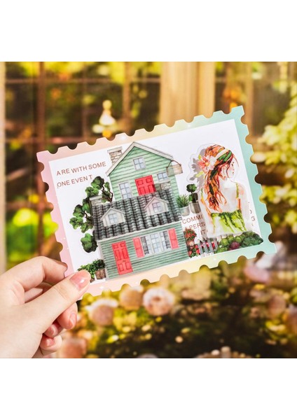 Pet Bant Seti, 4 Rulo Manzara Eserleri Rüya Bahçesi Serisi (Yurt Dışından) fiyatları