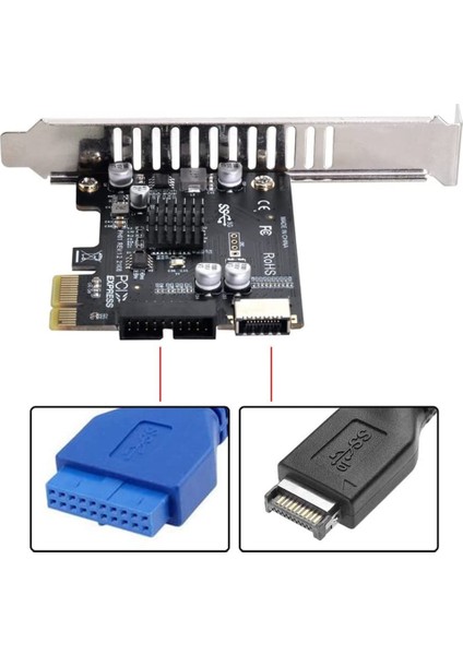 VL805 Anakart Adaptörü Tip E USB 2.0 - Pcı-E 1x Express Kartı (Yurt Dışından) indirimleri