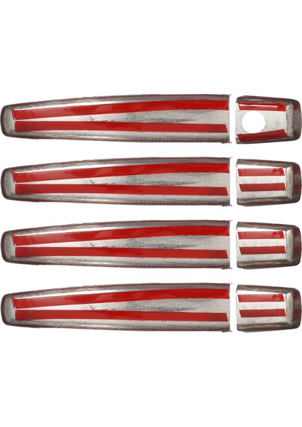 Opel Vectra-C Uyumlu 2002-2008 Krom Kapı Kolu 4 Kapı Paslanmaz Çelik