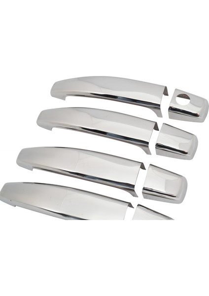 Opel Vectra-C Uyumlu 2002-2008 Krom Kapı Kolu 4 Kapı Paslanmaz Çelik