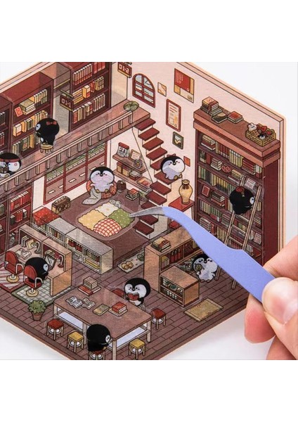 Kendin Yap 3D Ev Çıkartmaları, Sevimli Çizgi Film Sahnesi Çıkartmaları, Eğlenceli Kendin Yap Çıkartmaları (Yurt Dışından) modelleri