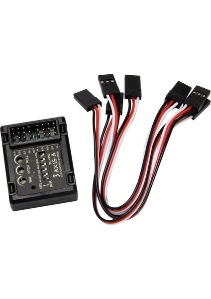 3 Eksenli Uçuş Kontrolörü Stabilizatör Sistemi Jiroskop Sabit Uçan Kanat (Yurt Dışından)