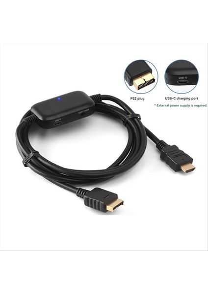 Ps2 - HDMI Uyumlu Adaptör 1080P Görüntü Kalitesi Kablosu (Yurt Dışından) fiyatları