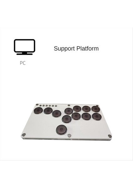 Ps4/ps4 Için 12 Tuşlu Joystick Hitbox Klavye Arcade Stick Kontrol Cihazı (Yurt Dışından) indirimleri