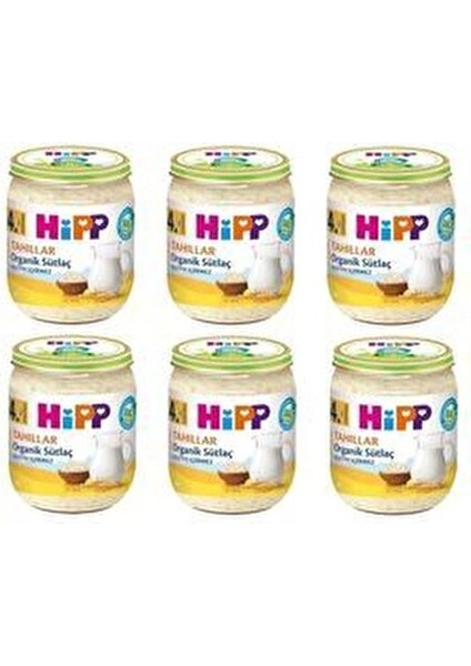 Organik Sütlaç 125 gr 0-6 Ay Bebekler İçin Gluten İçermeyen 6'lı Paket fiyatları