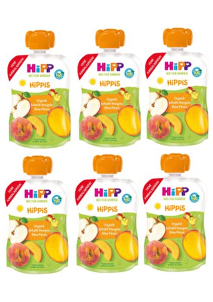 Organik Bebek Mamaları Orman Meyveli Şeftalili Elma Püresi 100 gr 6 Adet 6 Aylık ve Üzeri fiyatları