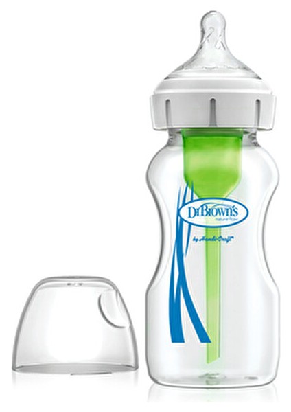 Geniş Ağız Cam Biberon Antikolik 270 ml Polipropilen Malzeme ile Üretilmiştir fırsatları