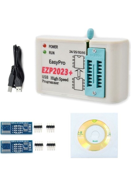 EZP2023 Yüksek Hızlı USB Spı Flash Programlayıcı 24/25/93 Eeprom Desteği (Yurt Dışından)