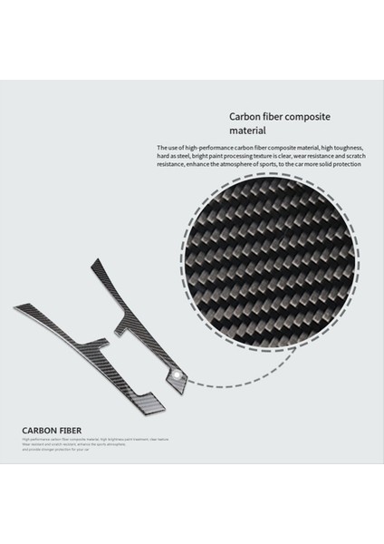 Infiniti Için Orta Konsol Paneli Her Iki Taraf Çerçeve Kaplama Kapağı Çıkartması (Yurt Dışından) fiyatları