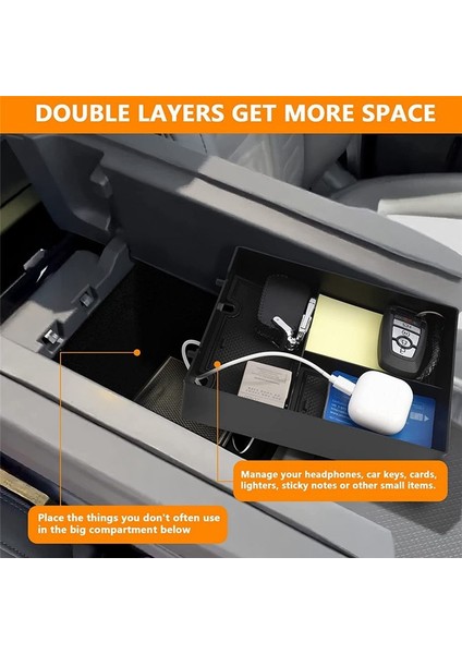 Rivian R1T R1S 2022 Için Orta Konsol Düzenleyici, Siyah (Yurt Dışından) modelleri