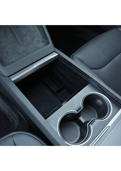 Tesla Model 3 Highland 2024 Orta Konsol Bardak Tutucu Eki Tpe (Yurt Dışından) modelleri