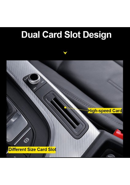 Audi A4 Için Iç Konsol Vites Kutusu Ekleme Kartı Kutusu Yuvası Saklama Kutusu (Yurt Dışından) fırsatları