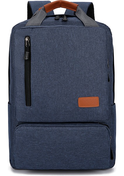 3 Parça Sırt Çantası Seti Kadın Erkek 14,5 Inç Dizüstü Bilgisayar Sırt Çantası Omuz Çantası Seyahat Okul Iş Için Küçük Cep - Mavi (Yurt Dışından) fiyatları