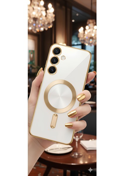 Samsung Galaxy A26 Kılıf Kamera Korumalı Sararma Yapmaz Magsafe Şarj Özellikli A++ Kalite Kapak