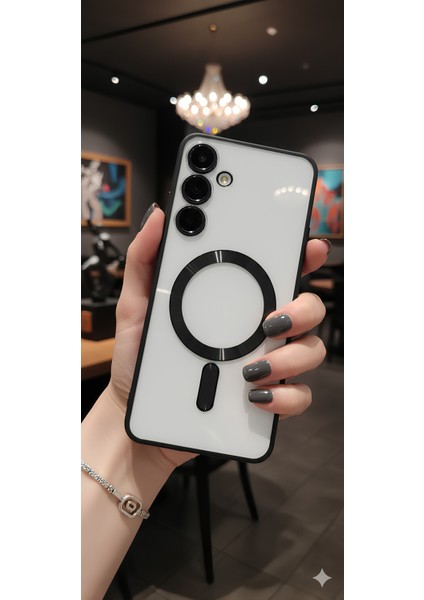 Samsung Galaxy A26 Kılıf Kamera Korumalı Sararma Yapmaz Magsafe Şarj Özellikli A++ Kalite Kapak