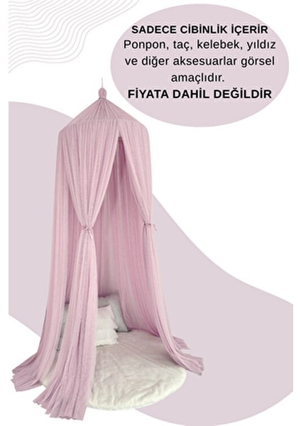 Tül Cibinlik Deluxe Baby Lilac Ergonomik Yapı ile Bebek Güvenliği Sağlar