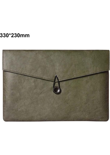 13,3 Inç Dizüstü Bilgisayarlar Için Su Geçirmez Dupont Kağıt Taşıma Çantası Hafif Koruyucu Kılıf (Yurt Dışından)